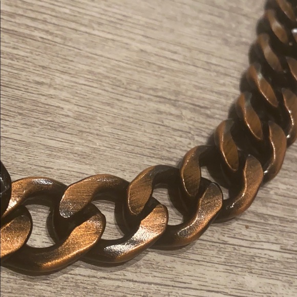 Brownish bronze necklace - Picture 2 of 3